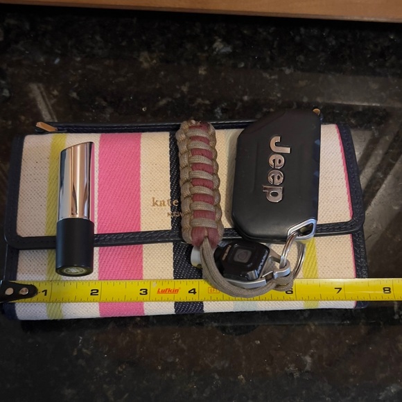 NWT Kate Spade Roulette Breezy Stripe Crossbody Shoulder PWR00462 Top Handle - Picture 7 of 9